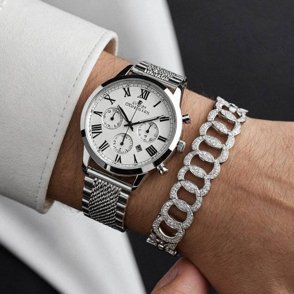 Comment associer des bracelets en argent avec une montre pour un look élégant?